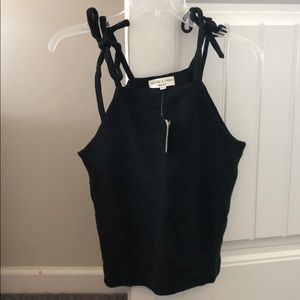 NWT madewell ribbed black tank
